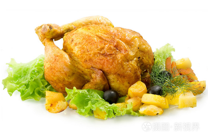 炭火照见的日常温情 一张商用鸡肉照片背后的人文意蕴